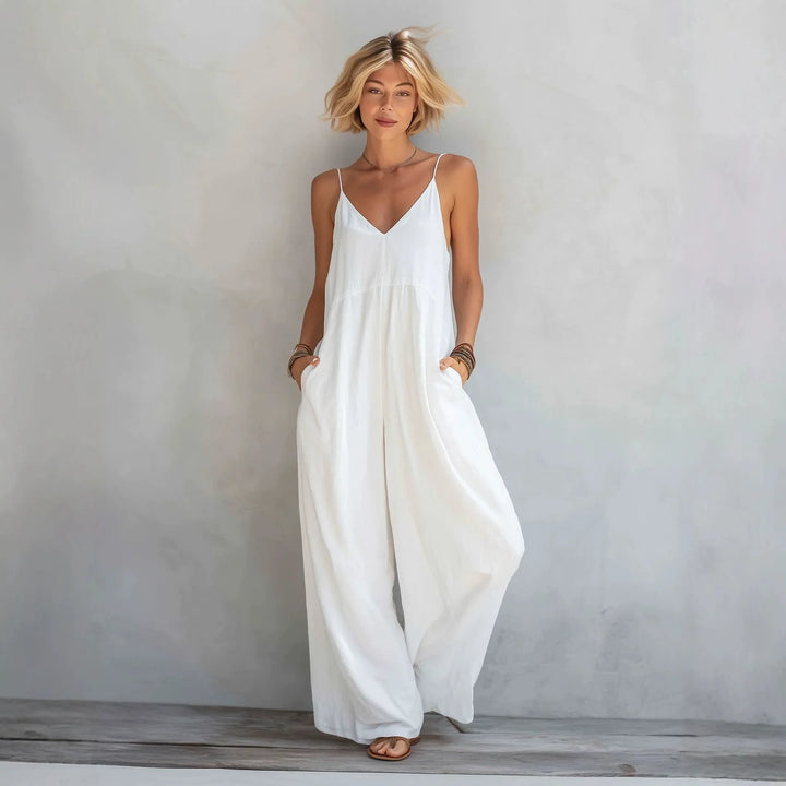 Vanya Pocket Wide Leg Jumpsuit