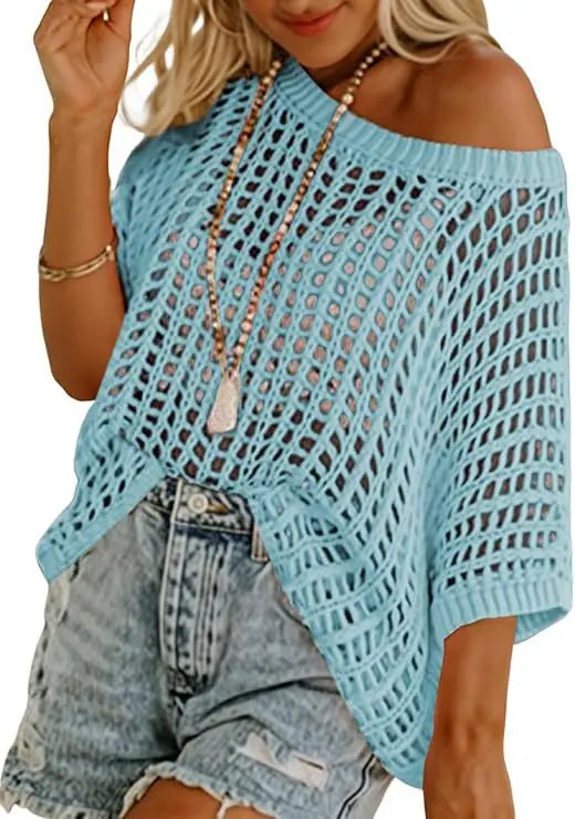 Faye Open Knit Sweater
