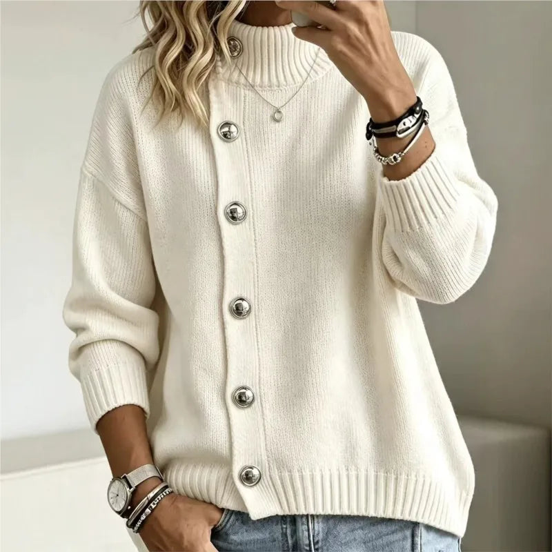 Marlowe Button Front Sweater