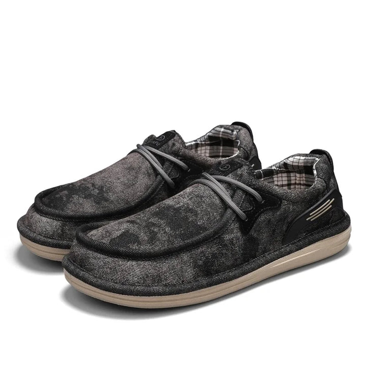 Lusso Washed Canvas Loafers