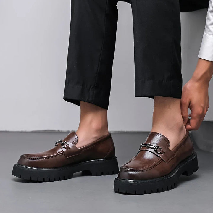 Marco Leather Dress Loafers