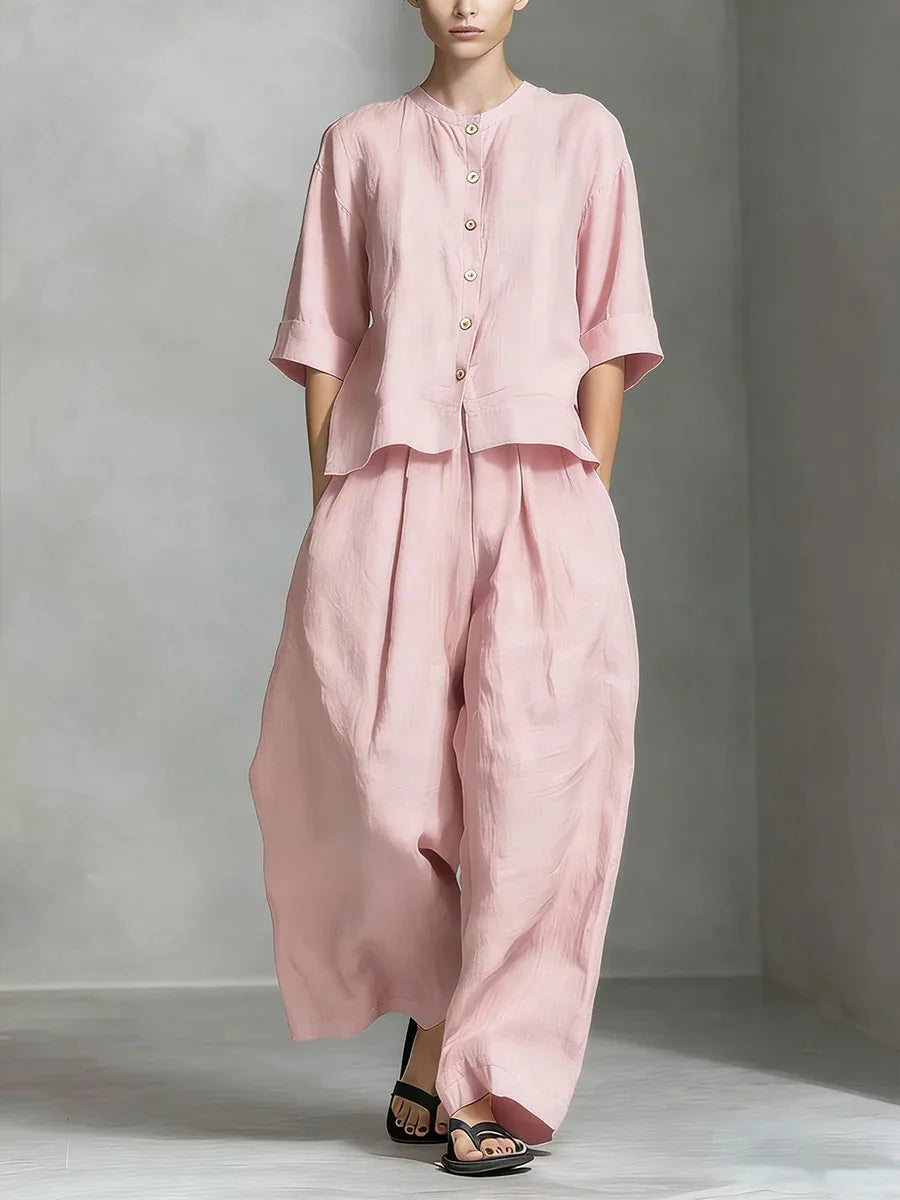 Eliana Linen Matching Set