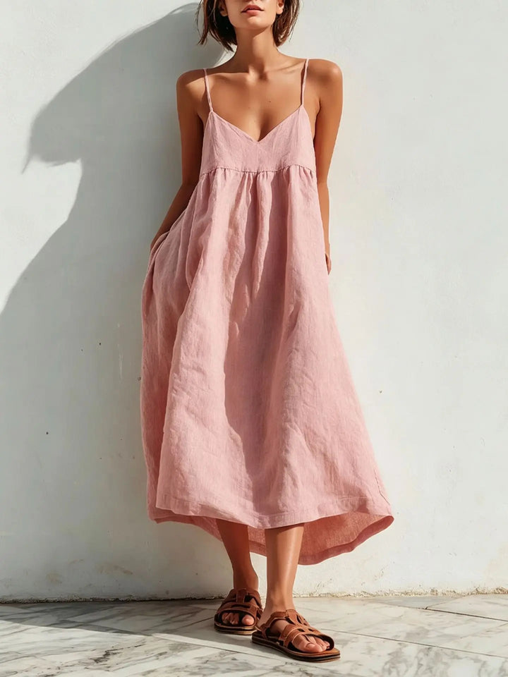 Lorenae Pocket Summer Maxi Dress