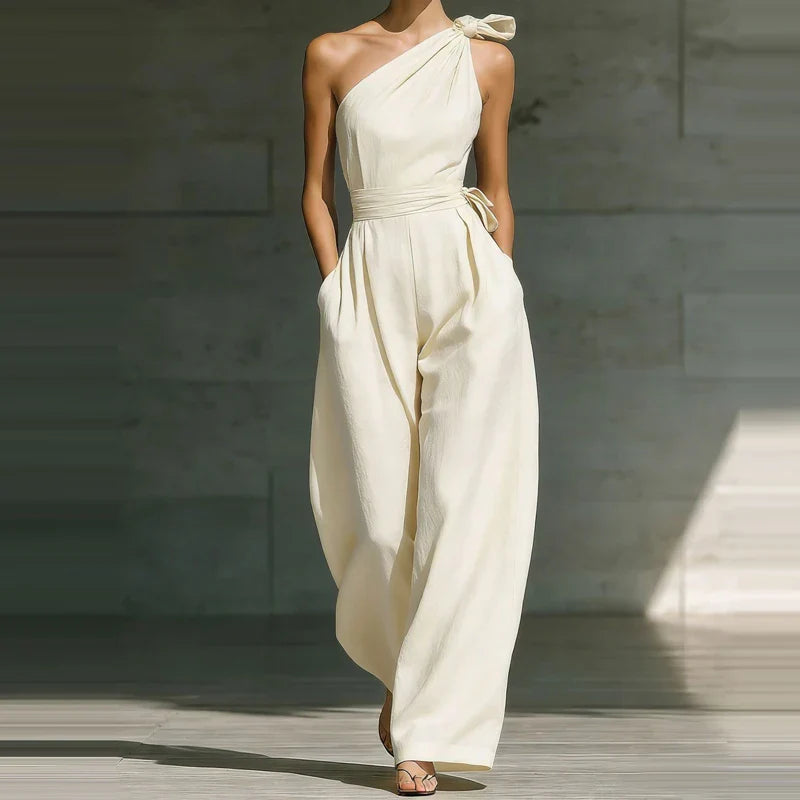 Zaffira Wide Leg Summer Jumpsuit