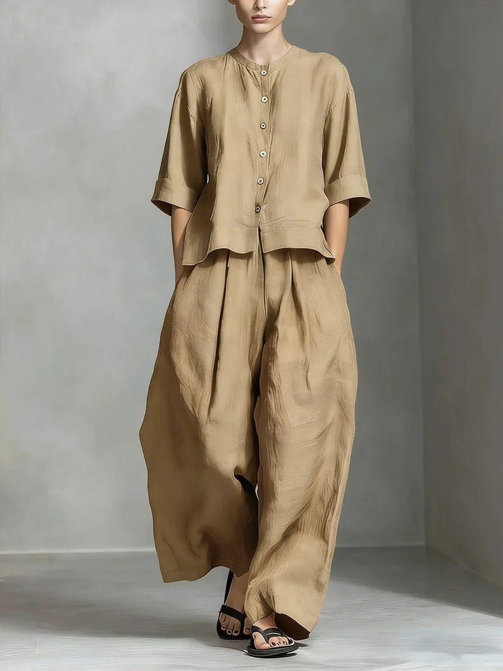 Eliana Linen Matching Set