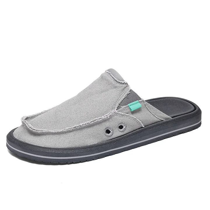 Jacob Canvas Mule Slippers