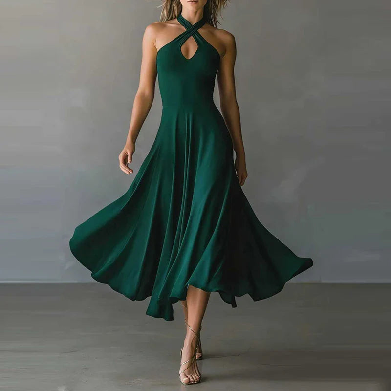Catherine Flowy A Line Maxi Dress