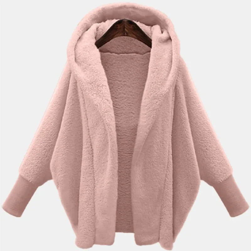 Marlowe Open Front Fleece Coat