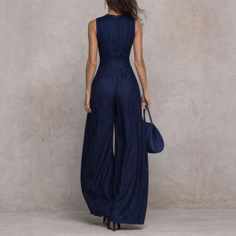 Anissa Sleeveless Wide Leg Jumpsuit
