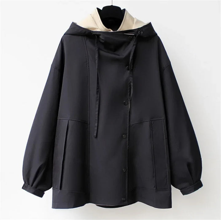 Winona Contrast Collar Trench