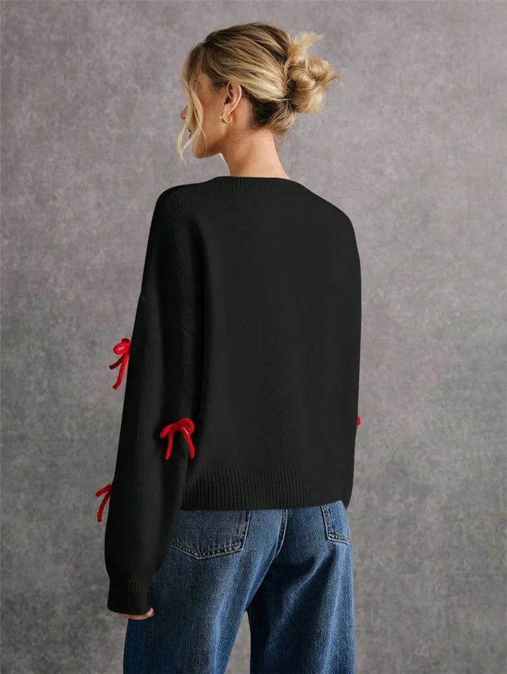 Amora Bow Detail Sweater