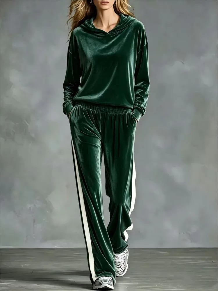 Lenora Relaxed Hooded Matching Set