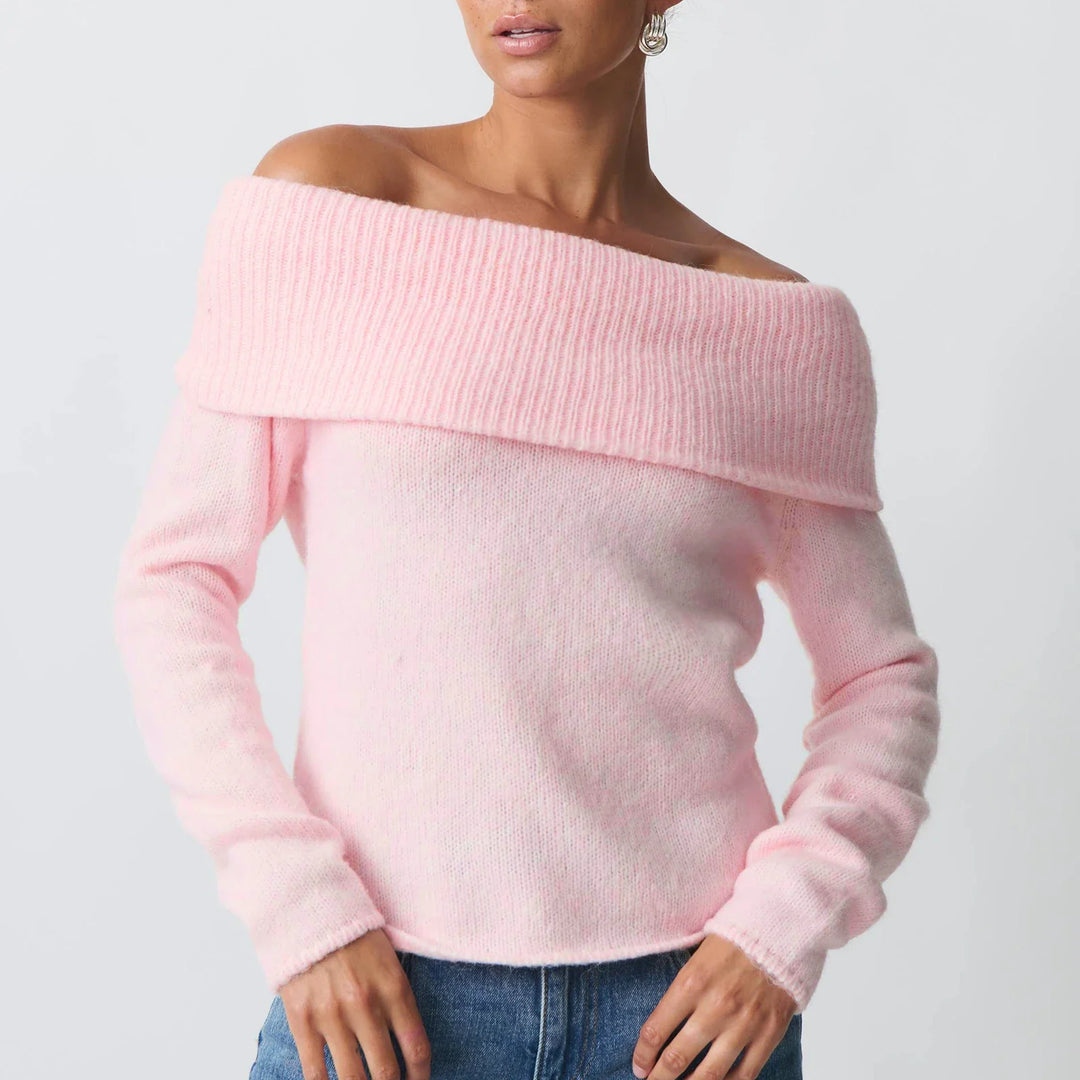 Helena Soft Off Shoulder Sweater