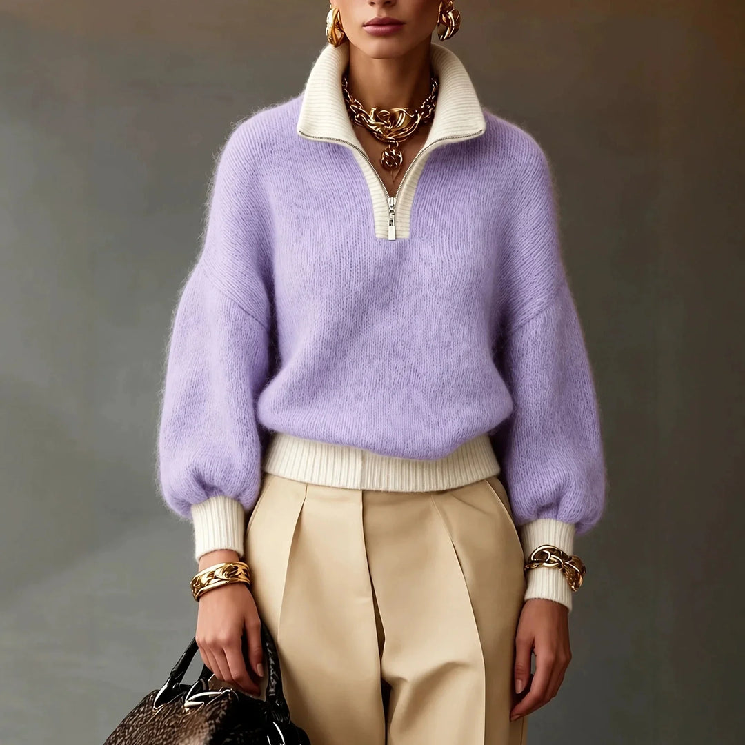 Alina Soft Brushed Knit Sweater