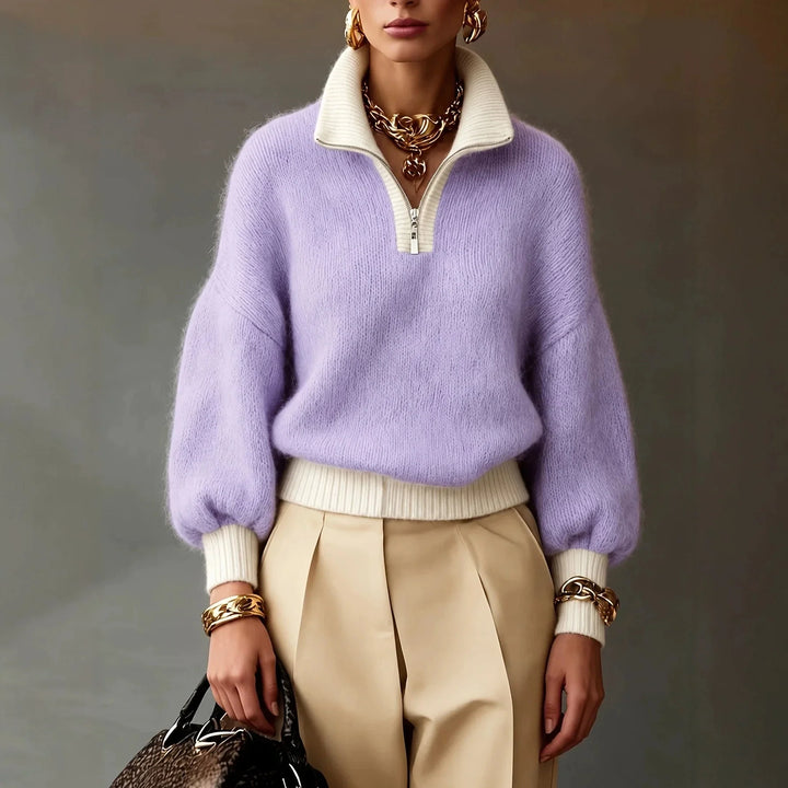 Alina Soft Brushed Knit Sweater
