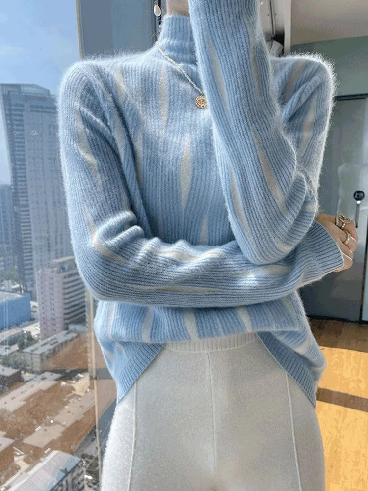 Marisette Mock Neck Sweater