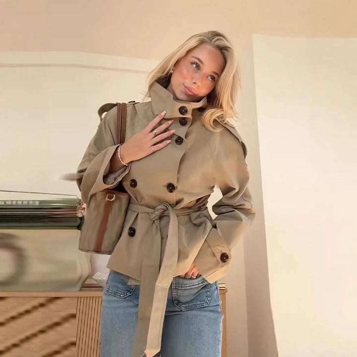Maeve Short Trench Jacket