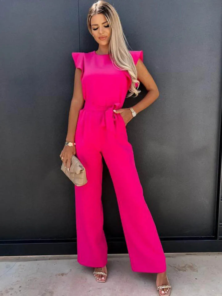 Tatiana Elegant Wide Leg Jumpsuit