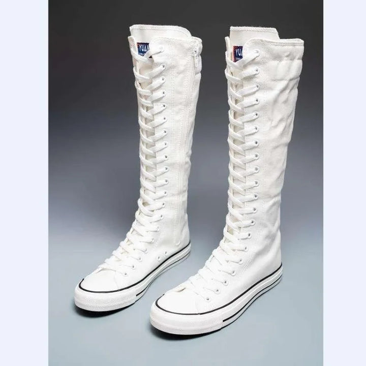 Marisol Lace Up Knee Boots