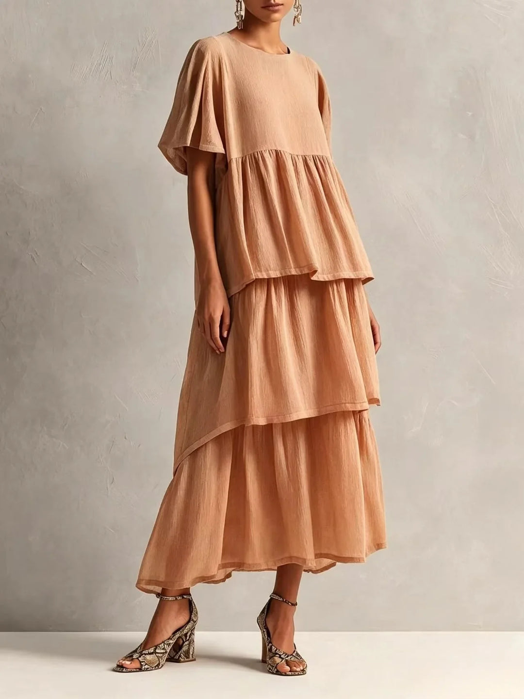 Sienna Tiered Maxi Dress