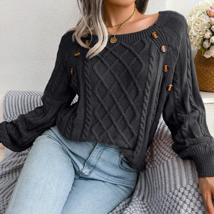 Marielena Square Neck Sweater