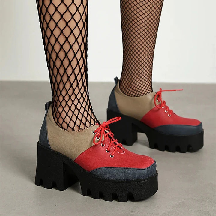 Delphi Platform Lace-Up Shoe