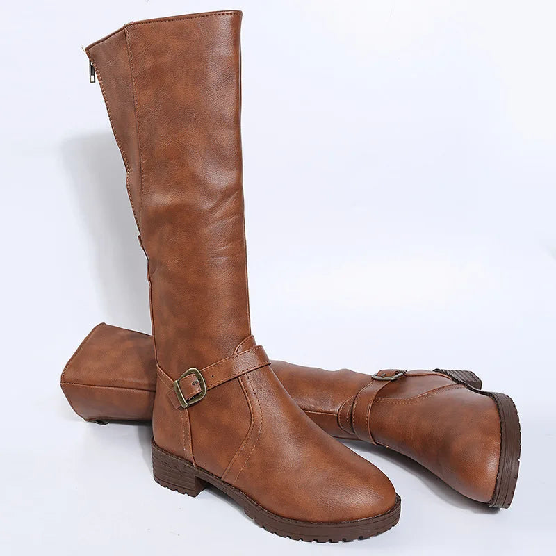 Rosaline Side Zip Riding Boots
