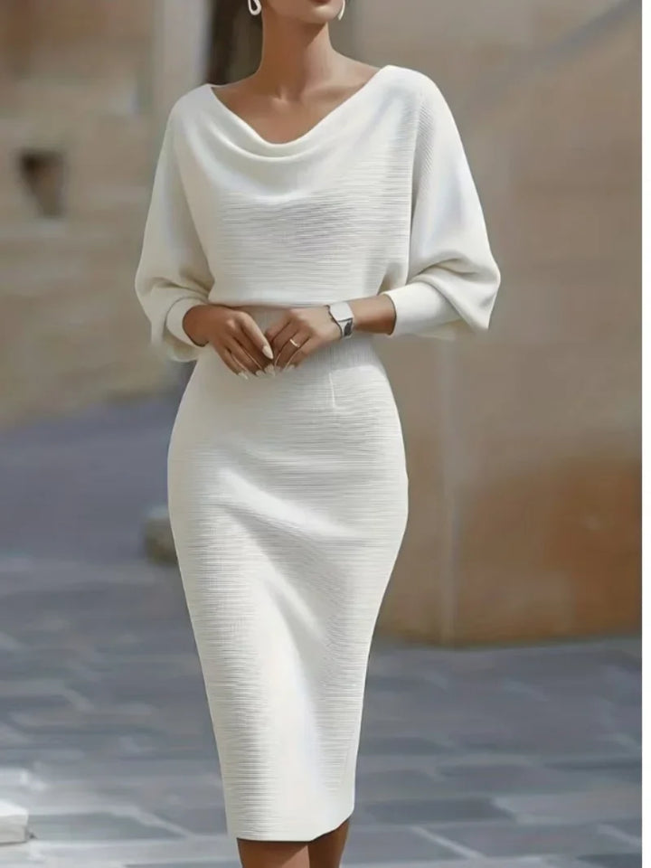 Kaylee Cowl Neck Midi Dress