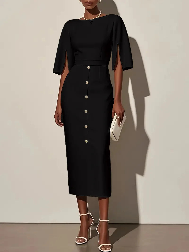 Islode Semi Formal Midi Dress