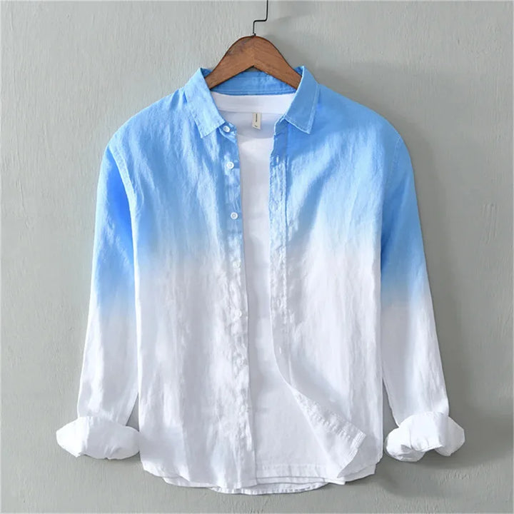 Ethan Ombre Button Front Shirt