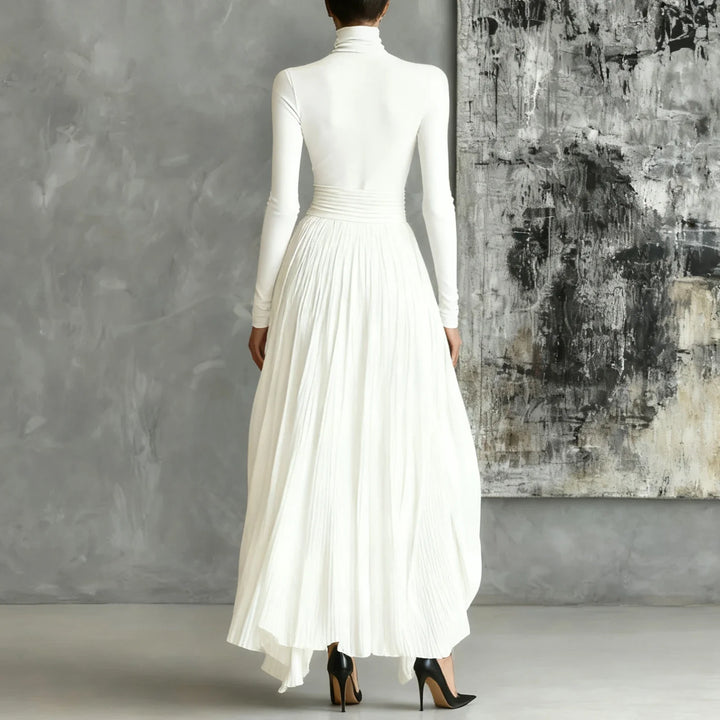 Aurelie Turtleneck Maxi Dress
