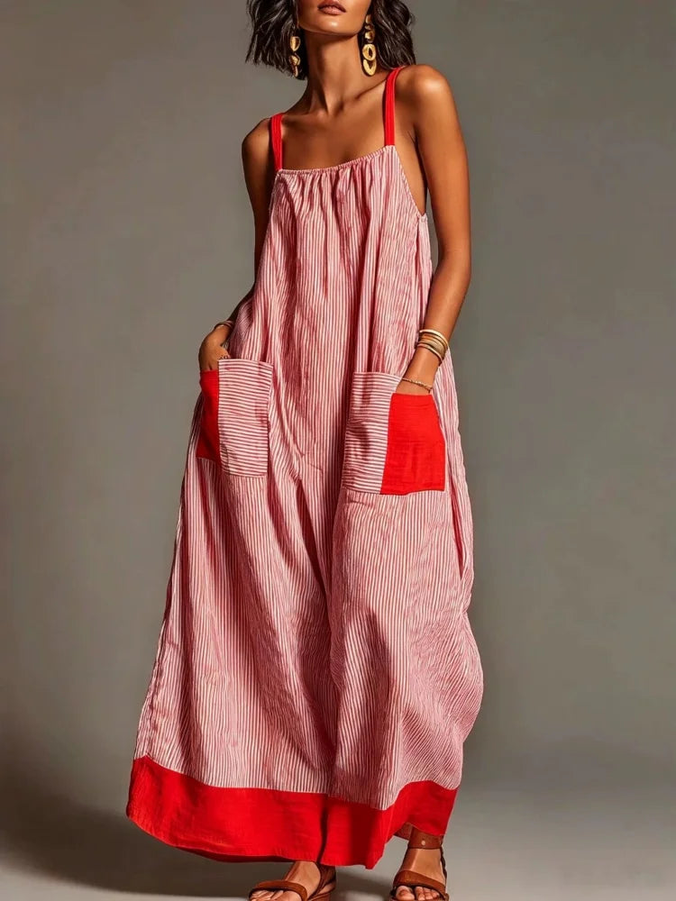 Amoria Square Neck Maxi Dress