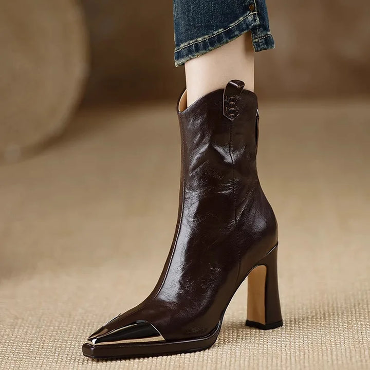 Laurel Leather Ankle Boots