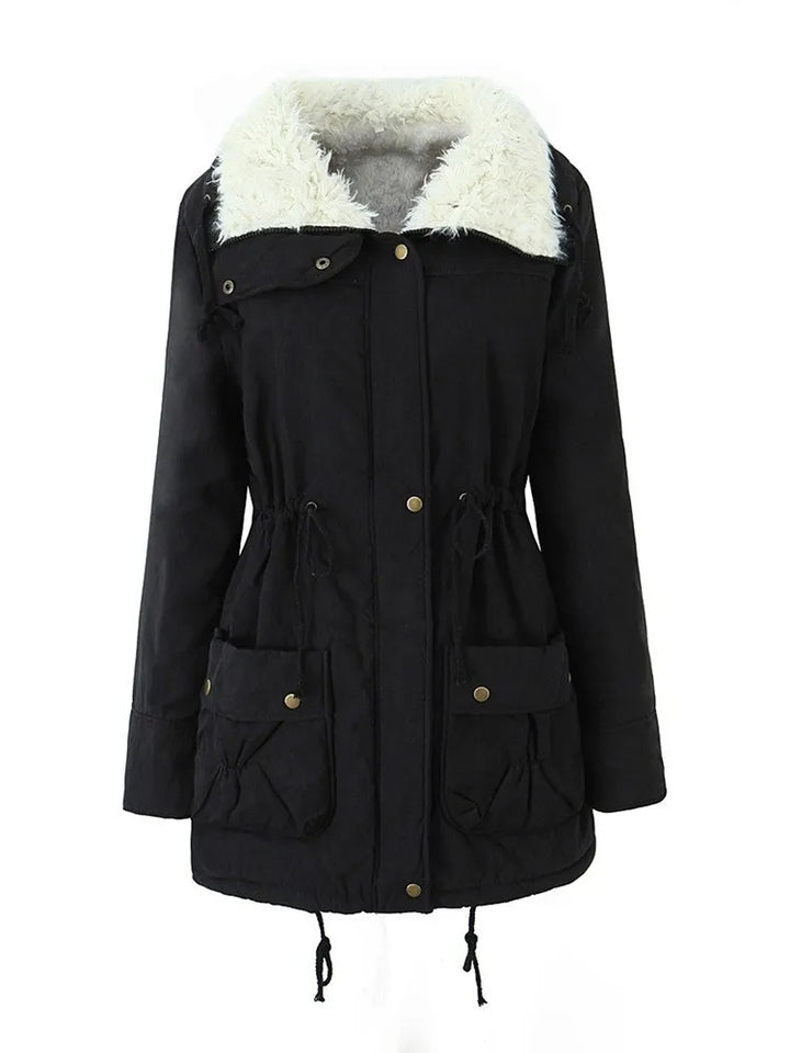 Sabina Drawstring Waist Parka