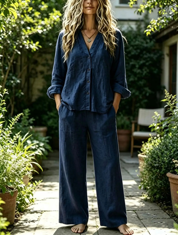 Tessa Relaxed Summer Two-Piece Set