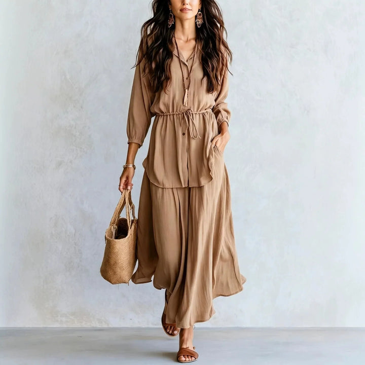 Zahara Relaxed Comfort Skirt Set
