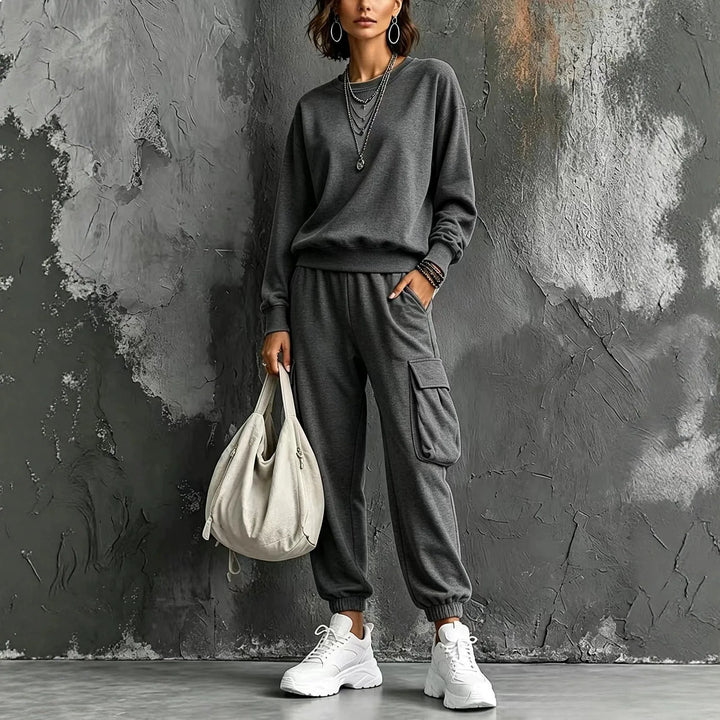 Thea Crewneck Matching Set