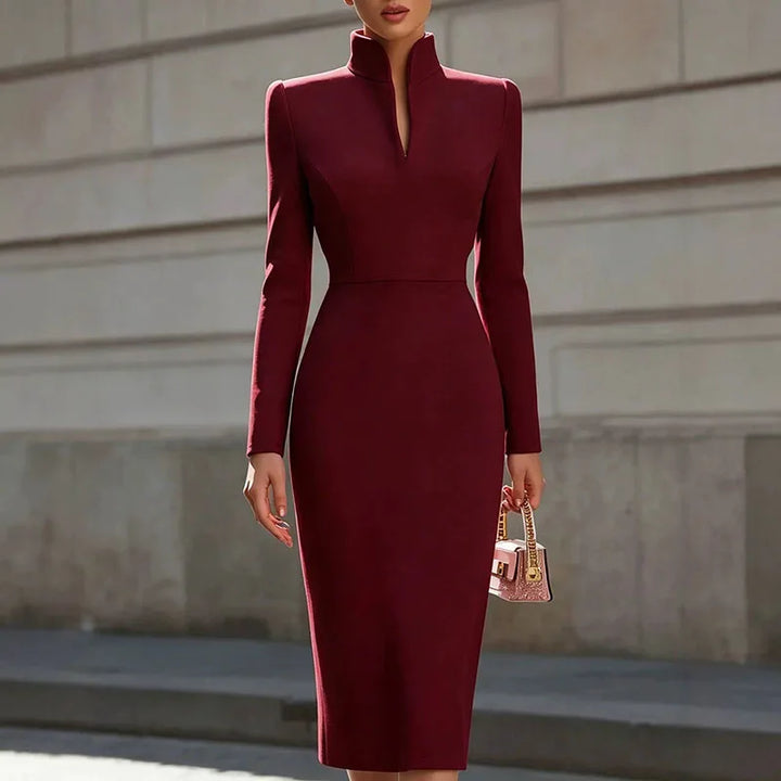 Orleena Semi Formal Midi Dress