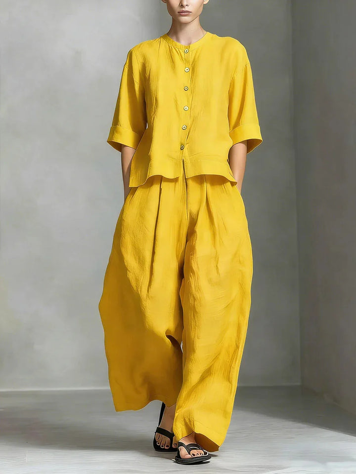 Eliana Linen Matching Set