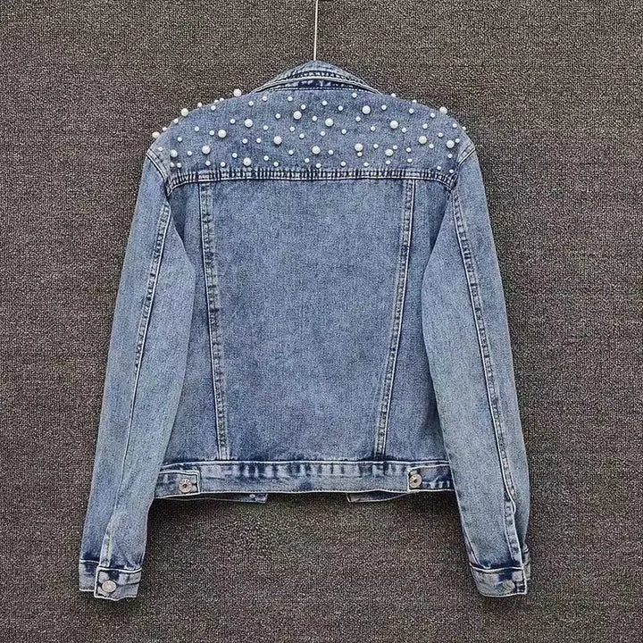Brenna Studded Denim Jacket