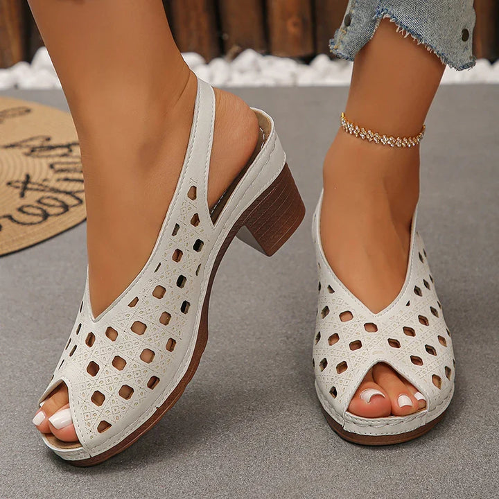 Isolene Orthopedic Peep Toe Sandals
