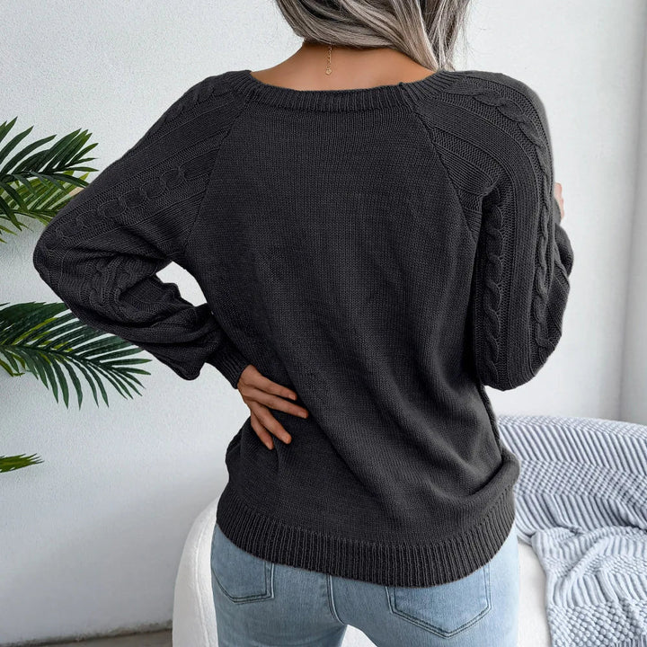 Marielena Square Neck Sweater