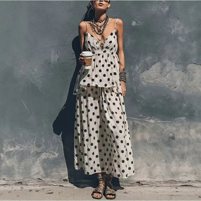Vireline Bohemian Cami Skirt Co-Ord Set