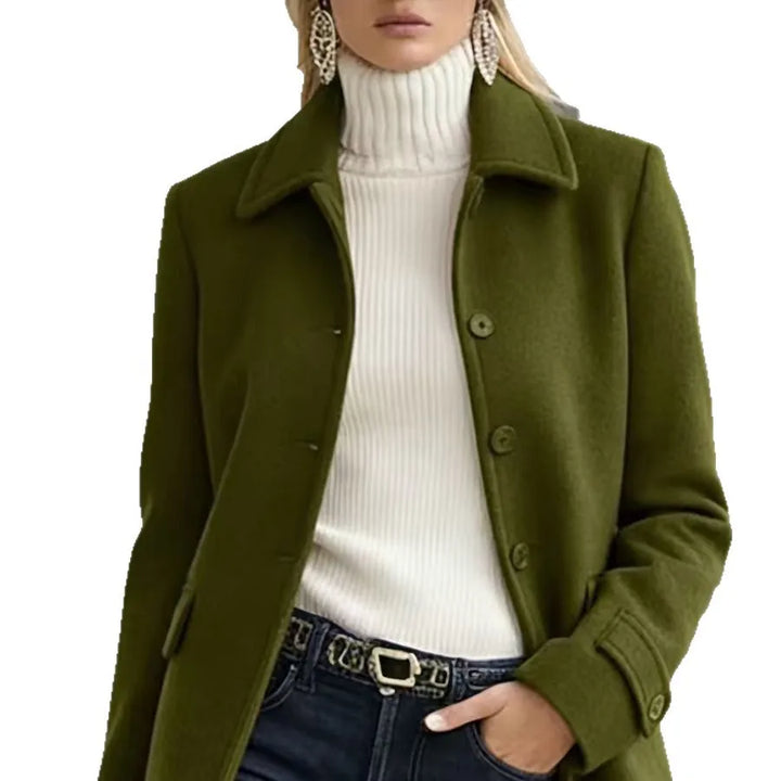 Vienna Notched Lapel Coat
