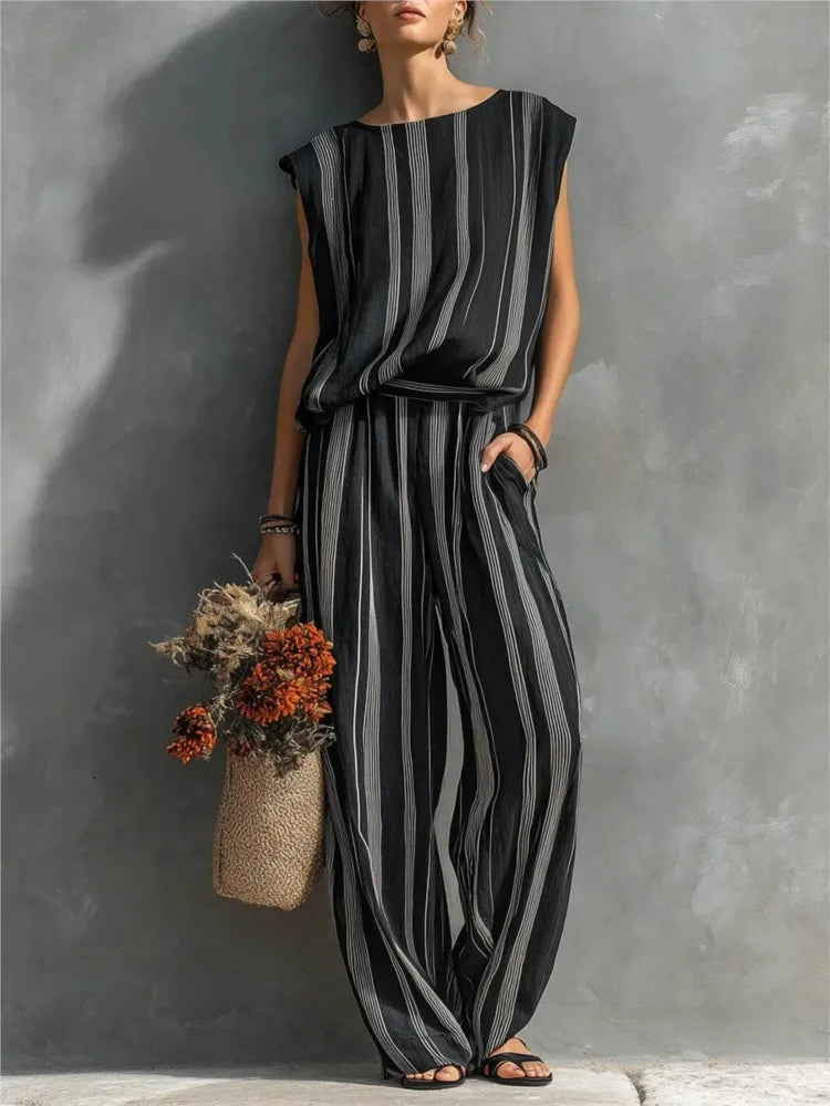 Orielle Casual Relaxed Matching Set