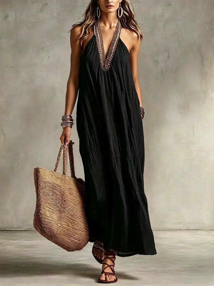 Bethany Boho Loose Maxi Dress