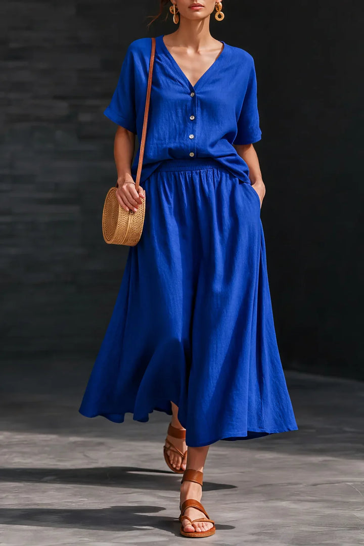 Janina Elegant Relaxed Co-Ord Set