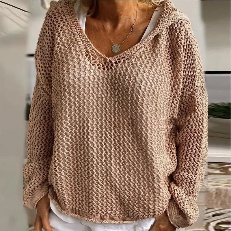 Livia Lightweight V Neck Sweater