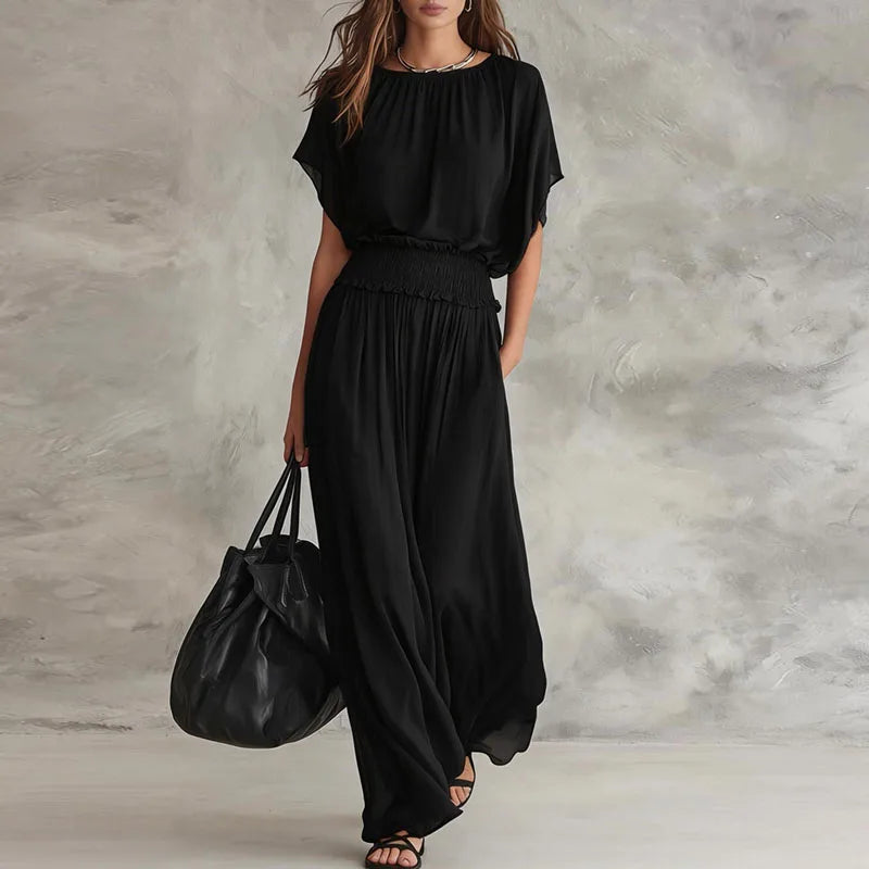 Carter High Waist Maxi Dress