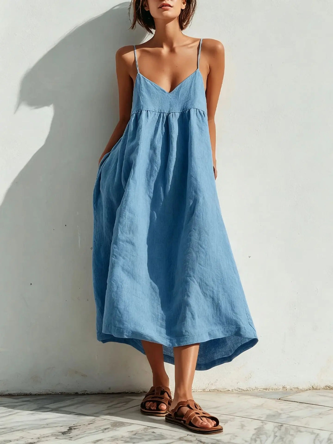 Lorenae Pocket Summer Maxi Dress